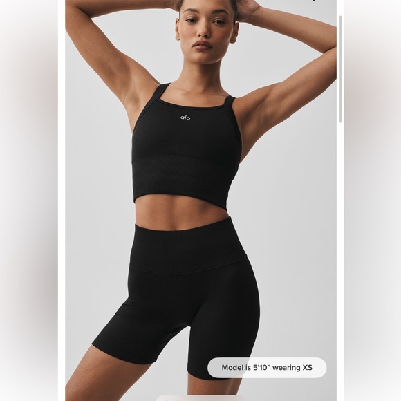 ALO Yoga Pants - ALO seamless ribbed favorite set